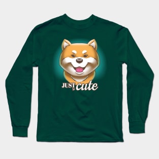 Just so cute - Shiba-Inu Dog Long Sleeve T-Shirt